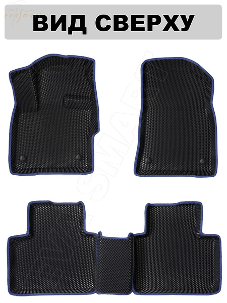 Geely Atlas II 4WD пресс борта 2023 - н.в. коврики