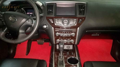 Nissan Pathfinder IV (R52) 7 мест 2014 - н.в. коврики EVA Smart