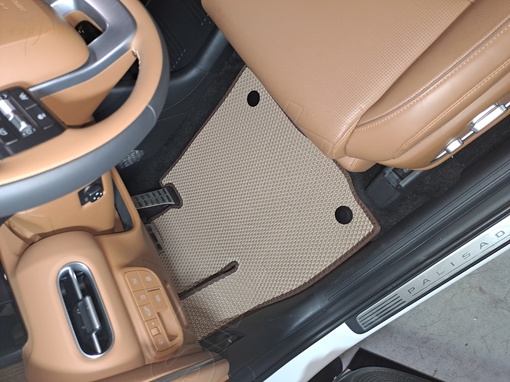 Hyundai Palisade II LX3 8мест 2024 - н.в. коврики EVA Smart