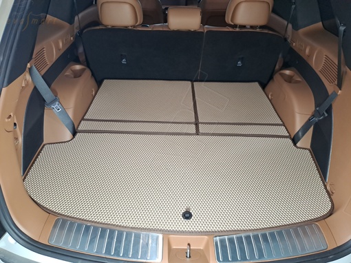 Hyundai Palisade II LX3 багажник 2024 – коврики EVA Smart