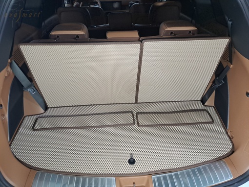Hyundai Palisade II LX3 багажник 2024 – коврики EVA Smart