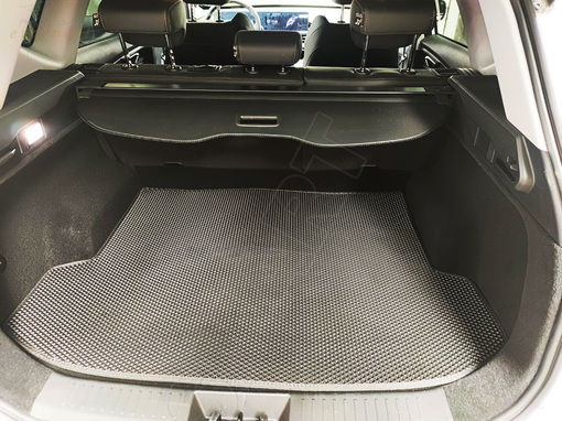 Chery Tiggo 7 Pro I 2020 - н.в. коврик в багажник с полноразмерным запасным колесом