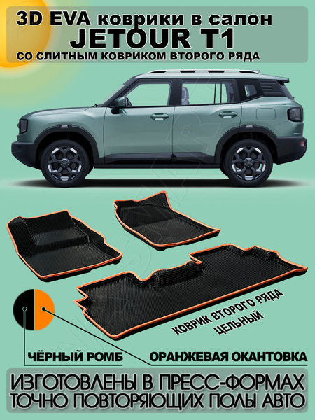 Jetour T1 пресс борта с 2025 г.в. коврики EVA Smart