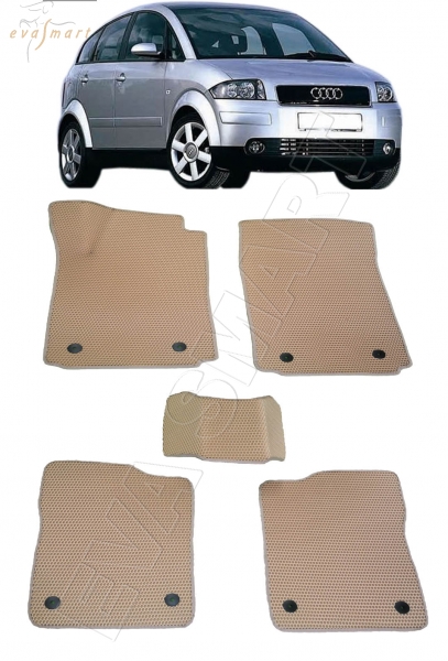 Audi A2 2000 - 2007 коврики EVA Smart