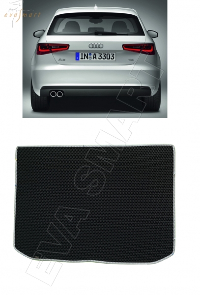 Audi A3 8V хэтчбек 2012 - н.в. коврик в багажник EVA Smart