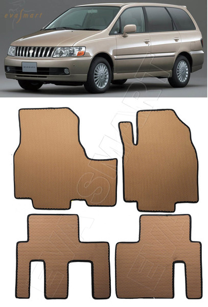 Nissan Bassara 5 мест правый руль 1999 - 2003 коврики EVA Smart