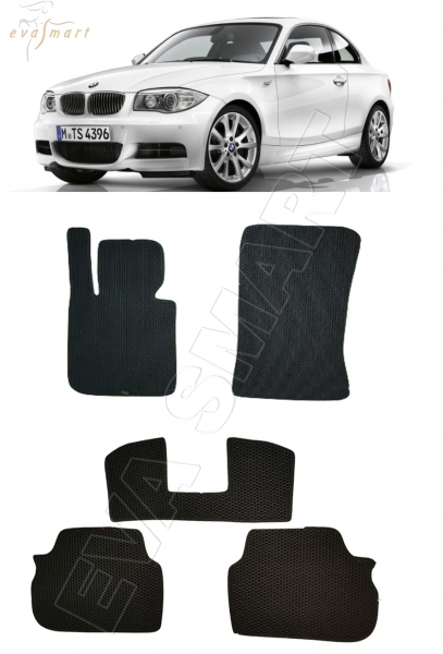 BMW 1 (E88) 2004 - 2011 коврики EVA Smart