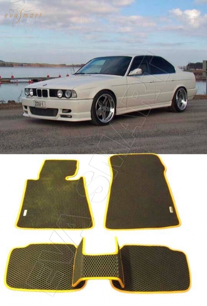 BMW 5 (E34) 1988 - 1997 коврики EVA Smart