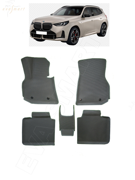 BMW X3 (G48) вариант макси 3d 2024 - н.в. коврики EVA Smart