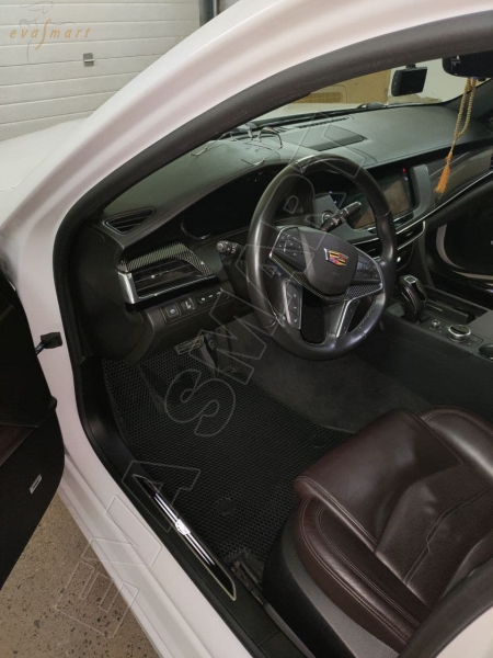 Cadillac CT6 I рестайлинг 2018 - н.в. коврики EVA Smart