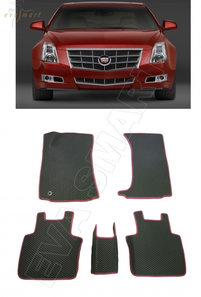 Cadillac CTS ll 2007 - 2014 коврики EVA Smart