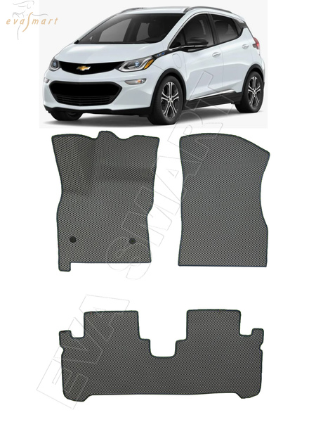 Chevrolet Bolt 2016 - 2021 коврики EVA Smart