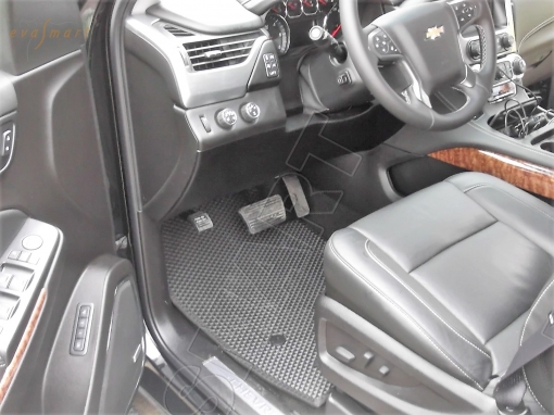 Chevrolet Tahoe IV 7 мест 2014 - 2020 коврики EVA Smart