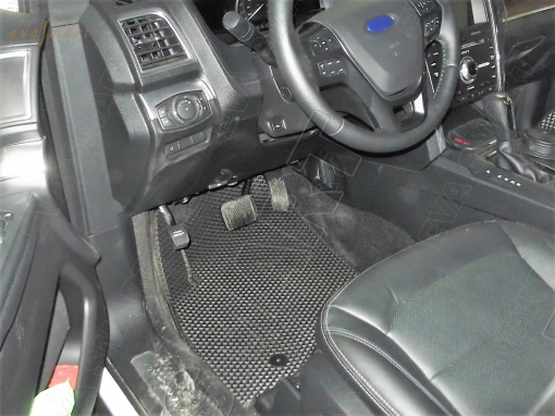 Ford Explorer V 7 мест рестайлинг 2015 - 2019 коврики EVA Smart