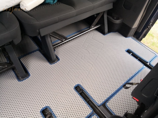 Ford Tourneo Custom I рестайлинг 9мест 2017 - н.в. коврики EVA Smart