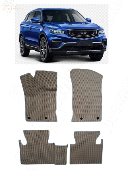 Geely Atlas Pro 2019 - н.в. коврики EVA Smart