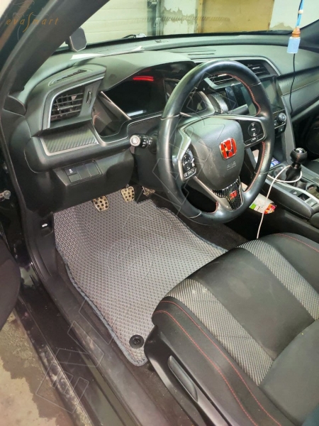Honda Civic X седан вариант макси 3d 2015 - 2021 коврики EVA Smart