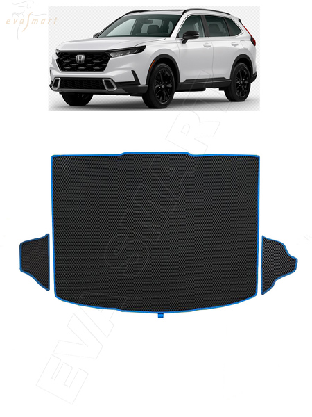 Honda CR-V VI багажник 2024 - н.в. коврики EVA Smart