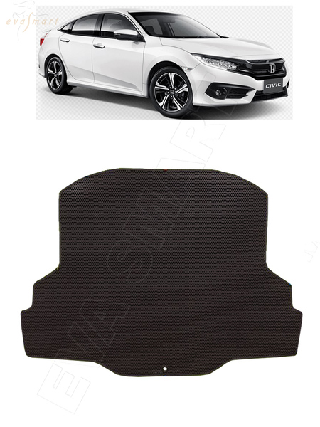 Honda Envix багажник 2019 - н.в. коврики EVA Smart