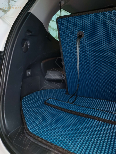 Honda Pilot III 7 мест 2015 - н.в. коврик в багажник макси EVA Smart