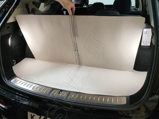 Hyundai Genesis (GV80) I 7мест багажник макси 2020 - н.в. коврики EVA Smart