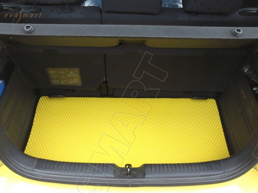 Hyundai Getz багажник 2002 - 2011 коврики EVA Smart