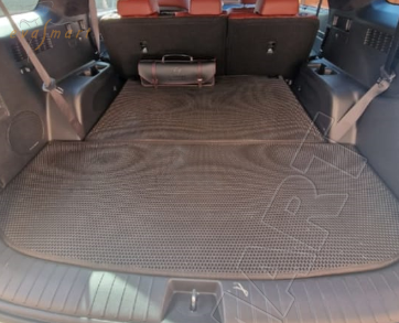 Hyundai Palisade 7мест 2018 – коврик в багажник макси EVA Smart