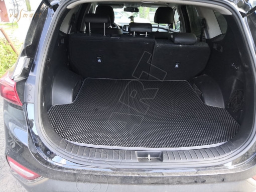Hyundai Santa Fe IV 5 мест 2018 - 2021  коврик в багажник EVA Smart