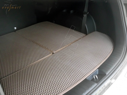 Hyundai Santa Fe IV 7 мест 2018 - н.в. коврик в багажник EVA Smart
