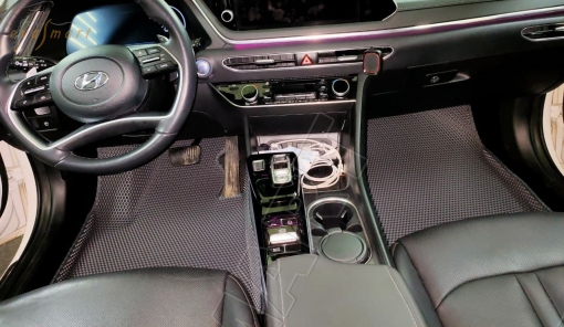 Hyundai Sonata VIII вариант макси 3d 2019 - н.в. коврики EVA Smart