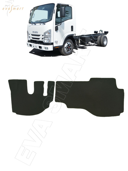 Isuzu ELF 2014 - 2023 коврики EVA Smart