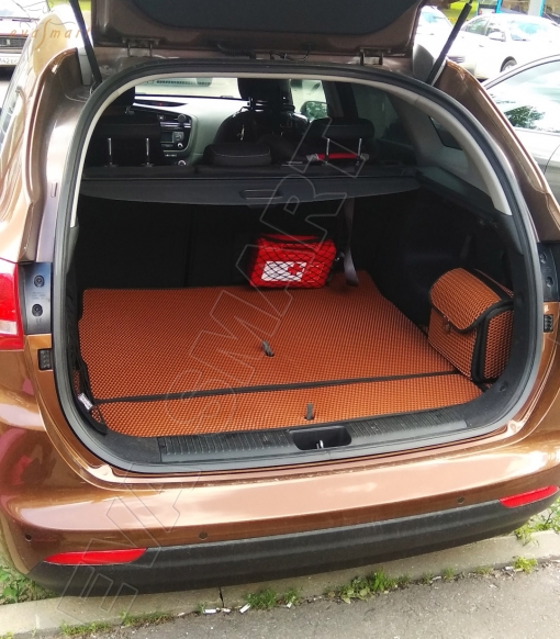 Kia Ceed II коврик в багажник универсал 2012 - 2018 EVA Smart