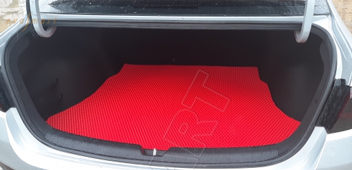 Kia Rio IV седан 2017 - н.в. коврик в багажник EVA Smart