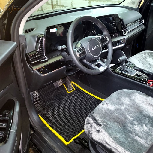 Kia Sportage V вариант макси 3d 2021 - н.в. коврики EVA Smart