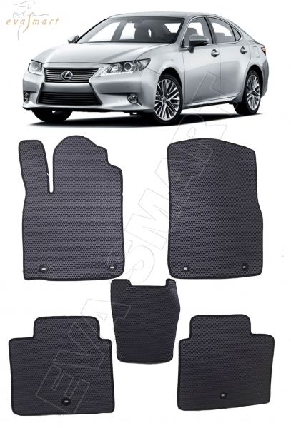 Lexus ES VI 2012 - 2015 коврики EVA Smart