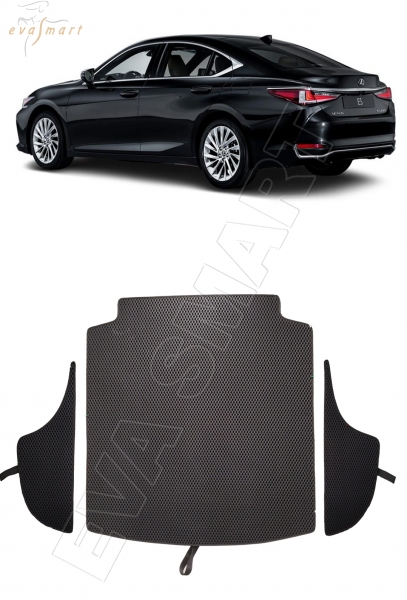 Lexus ES VII 2019 - н.в. коврик в багажник EVA Smart