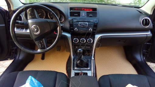 Mazda 6 II (GH) 2007 - 2012 коврики EVA Smart