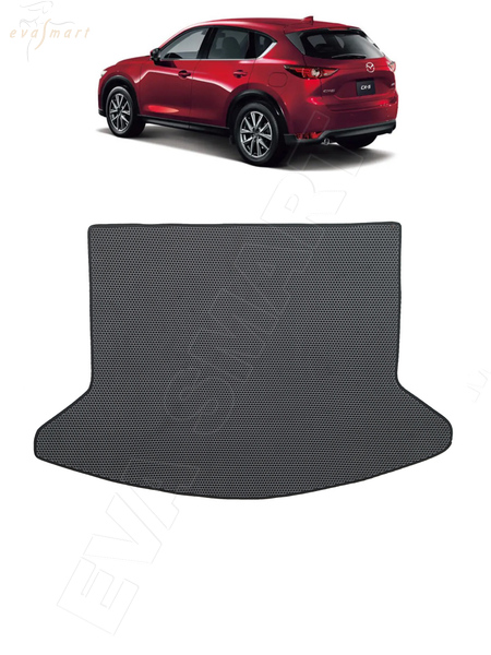 Mazda CX-5 II багажник 2017 - н.в. коврики EVA Smart