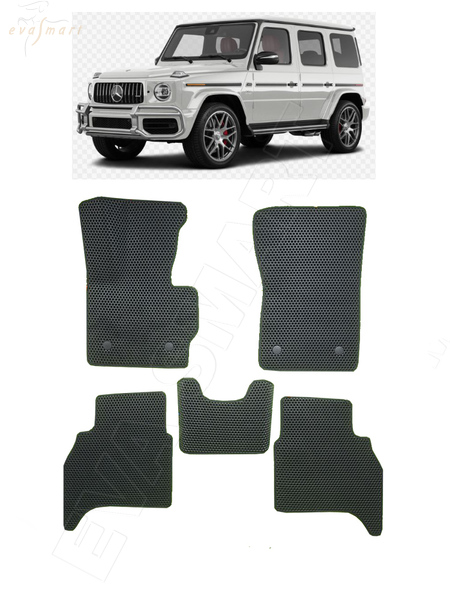 Mercedes-Benz G-klasse AMG (W463) 2018 - н.в. коврики EVA Smart