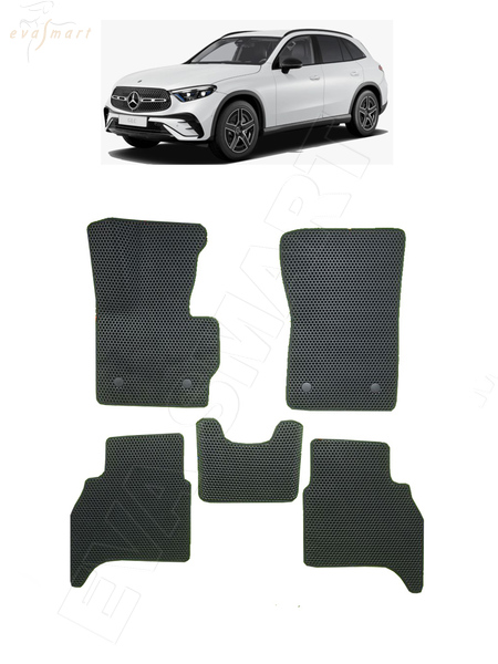 Mercedes-Benz GLC 300 II (C254) Coupe 2024 - н.в. коврики EVA Smart