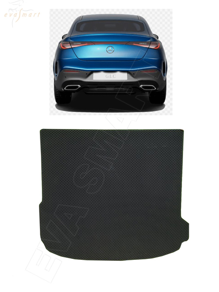 Mercedes-Benz GLC 300 II (C254) Coupe багажник 2023 - н.в. коврики EVA Smart