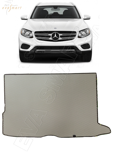 Mercedes-Benz GLC (X253) 2016 - коврик в багажник EVA Smart