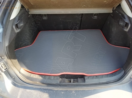 Mitsubishi Lancer X 2007 - 2017 коврик в багажник седан EVA Smart