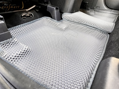 Mitsubishi Outlander XL пресс борта 2007 - 2012 коврики EVA Smart