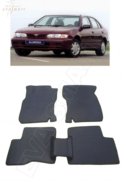 Nissan Almera I (N15) 1995 - 2000 коврики EVA Smart