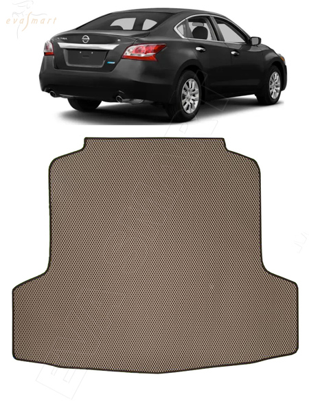 Nissan Altima V (L33) багажник 2012 - 2015 коврики EVA Smart