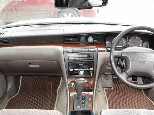 Nissan Laurel VIII (C 35) правый руль 1997 - 2002 коврики EVA Smart