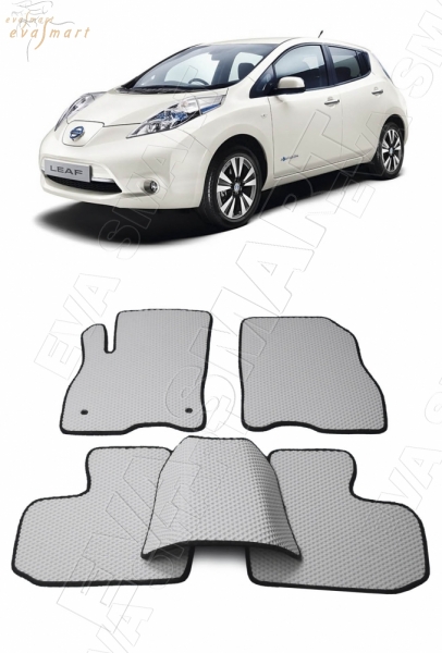 Nissan Leaf I ELECTRO CVT хэтчбек 5дв 2010 - 2016 коврики EVA Smart
