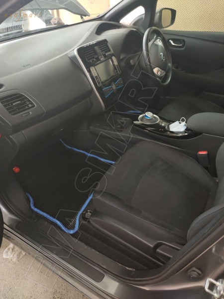 Nissan Leaf I ELECTRO CVT правый руль 5дв хэтчбек вариант 3d макси 2010 - 2016 коврики EVA Smart