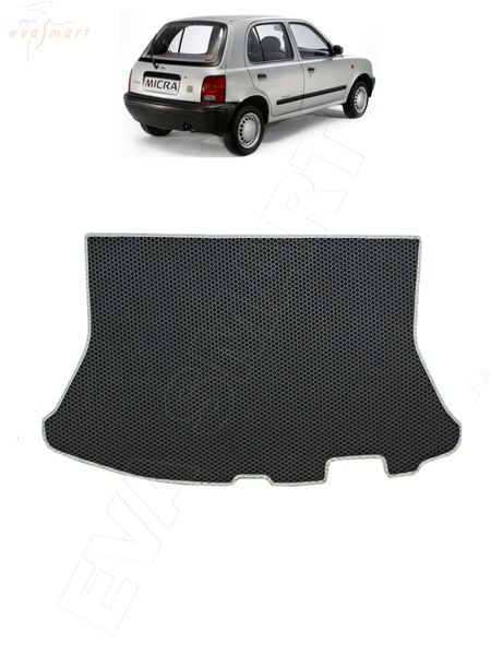 Nissan Micra II (K11) коврик в багажник 1992 - 2002 EVA Smart